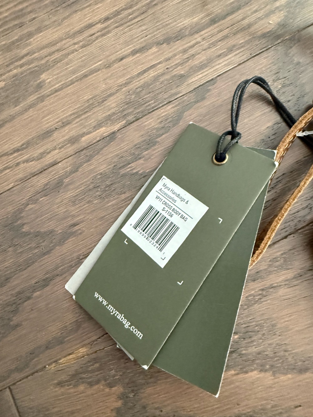 Myra Bag purse bag Cowhide Canvas Crossbody - Picture 9 of 16